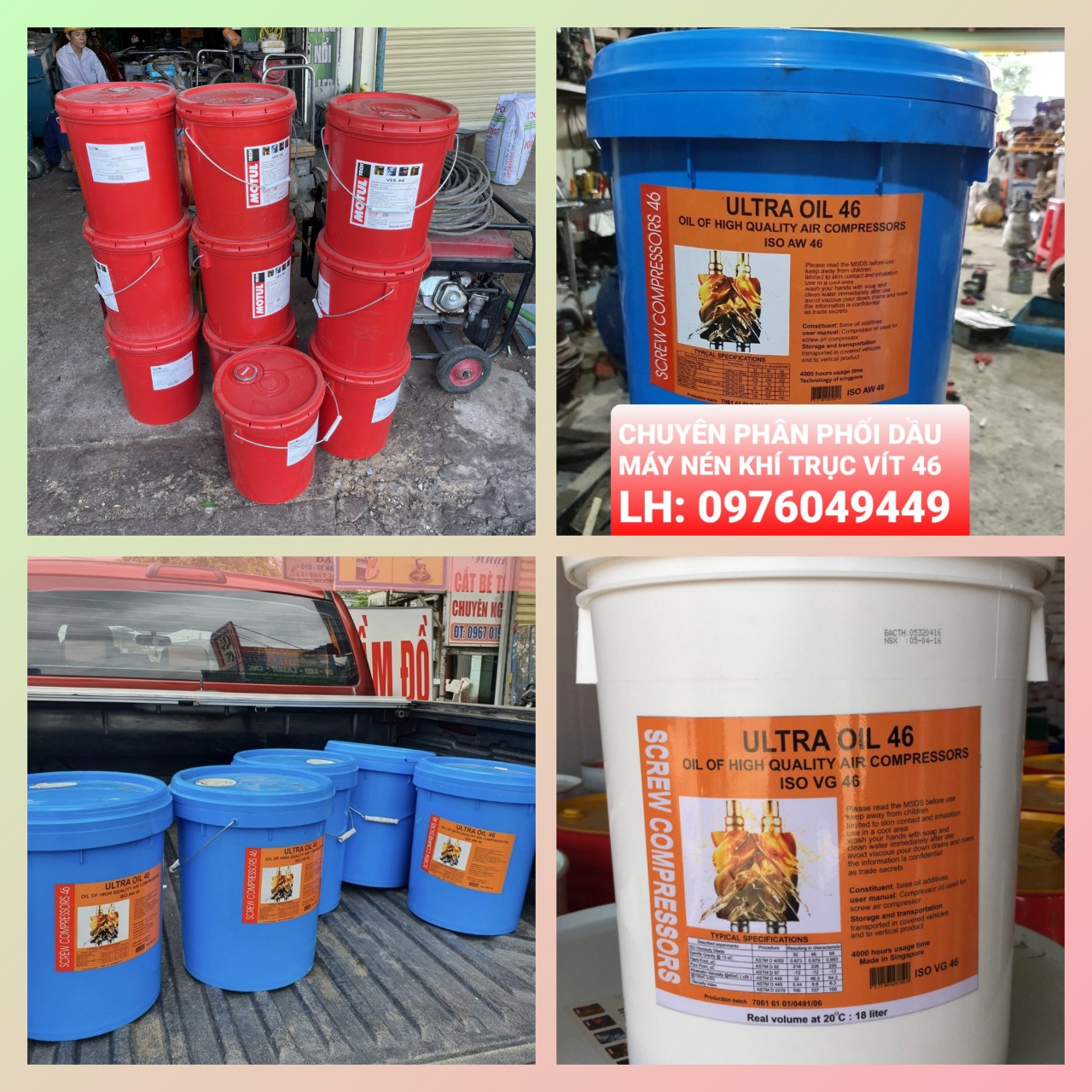 Công ty bán dầu thủy lực tại Nhơn trạch