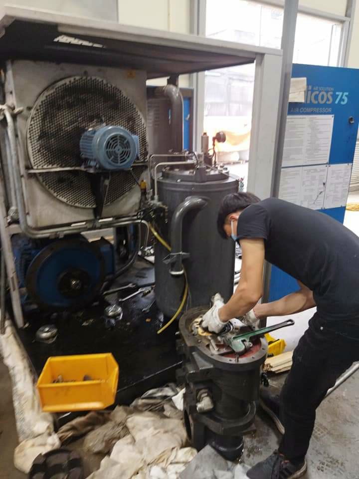 Sửa máy nén khí tại Dĩ An