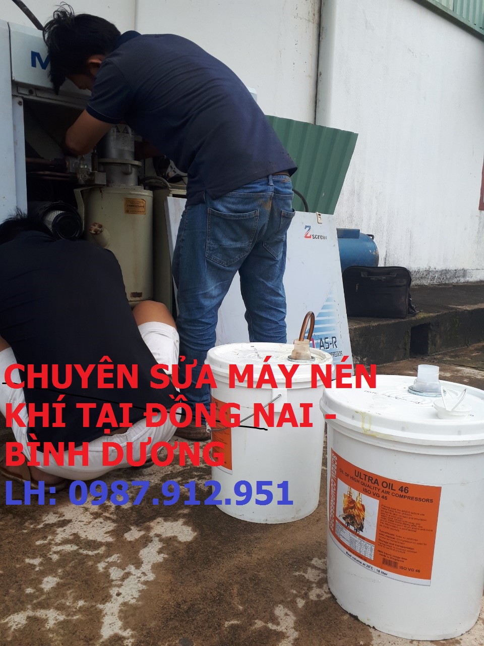 Địa Chỉ sửa máy nén khí ở bến cát bình dương