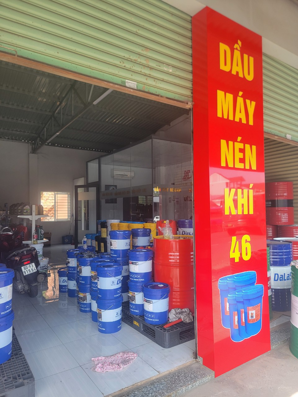BÁN DẦU MÁY NÉN KHÍ Ở PHƯỚC TÂN