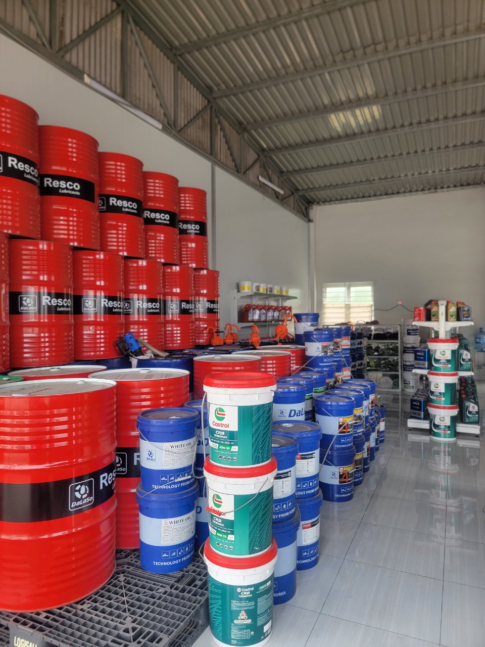 Bán nhớt máy nén khí ở KCN Lộc Sơn Bảo Lộc