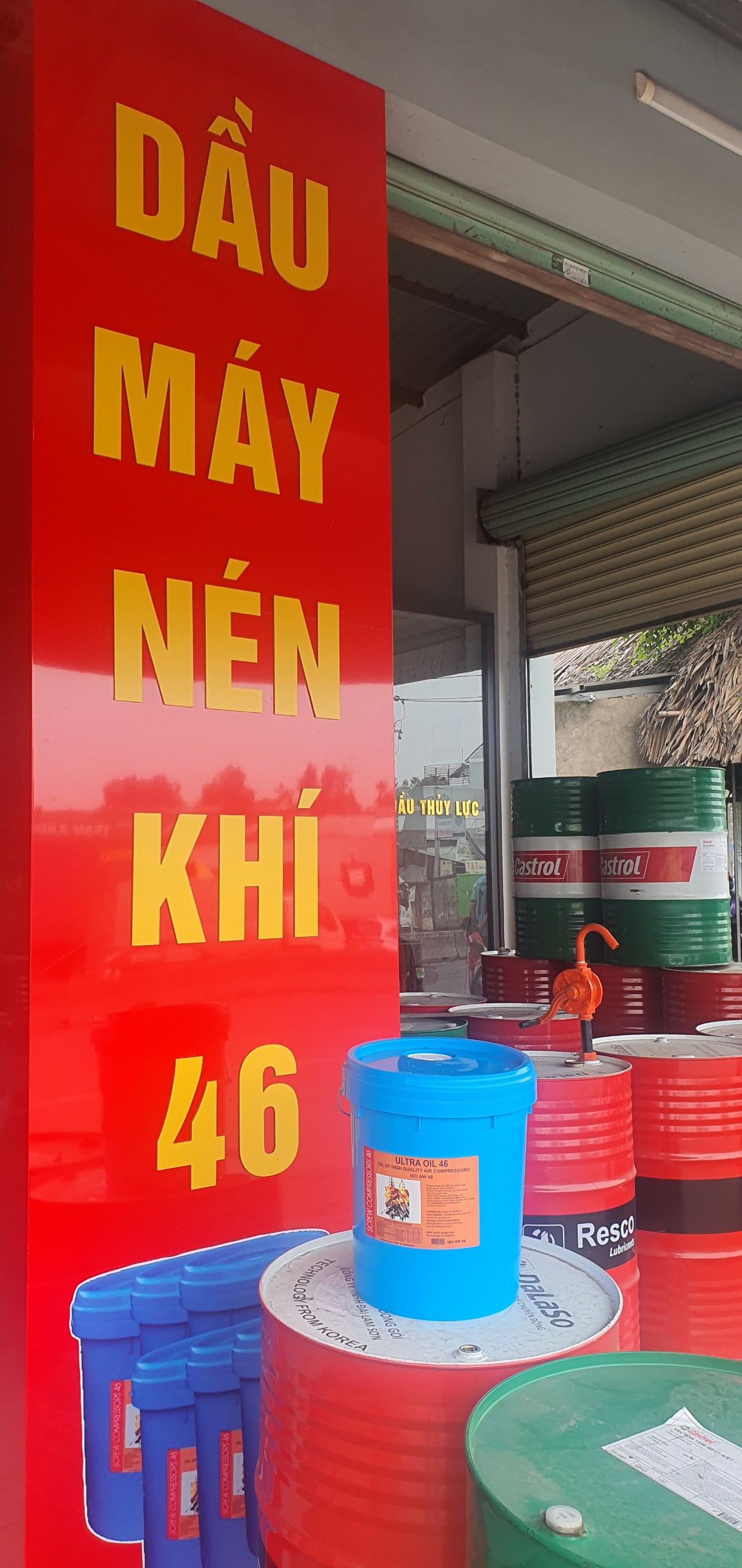 Địa chỉ bán dầu máy nén khí ở Dĩ An Bình Dương