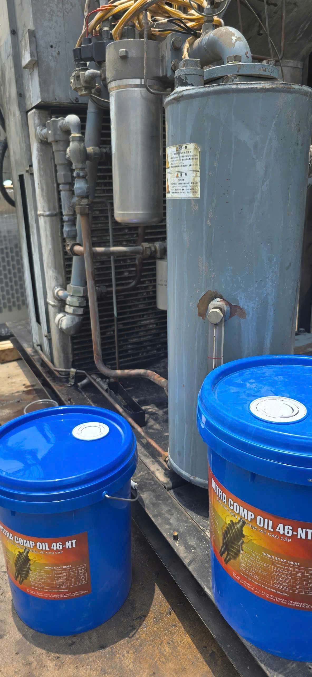 Dầu máy nén khí tại Phường Dĩ An