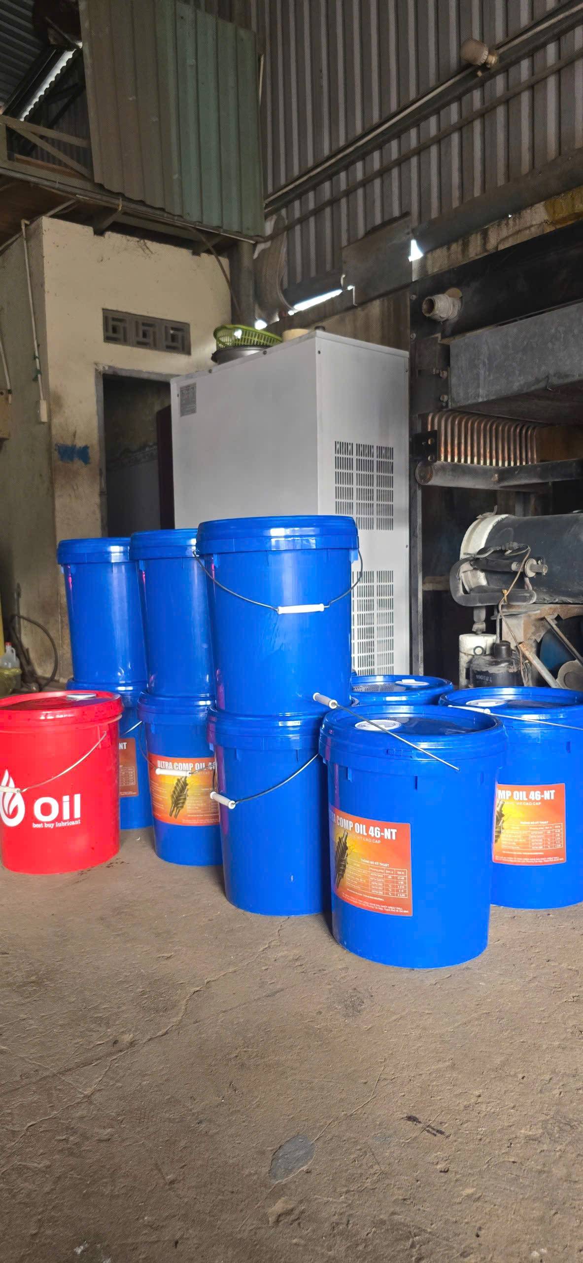 Bán dầu máy nén khí ở Phường Dĩ An, Tp HCM